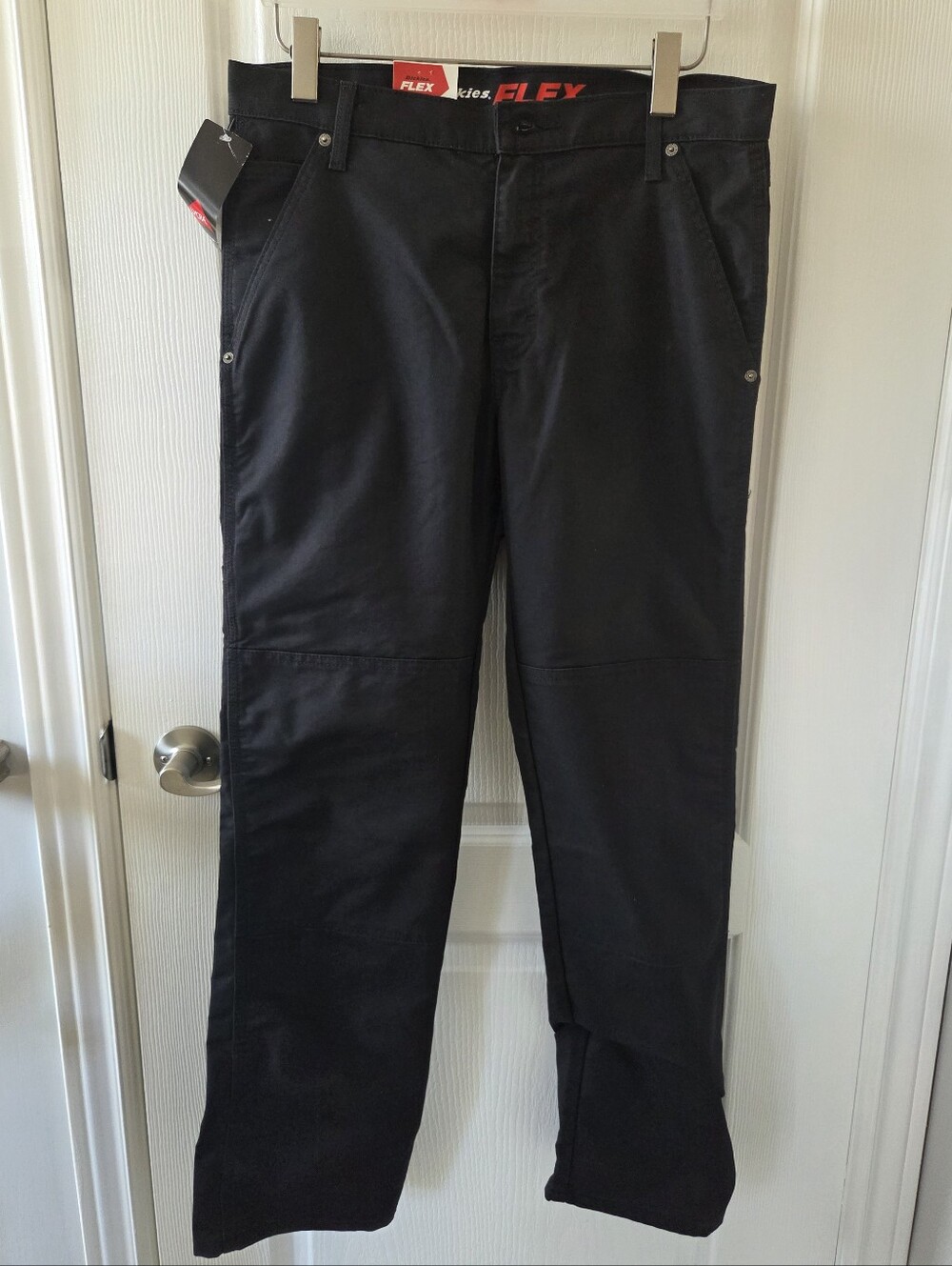 FLEX Regular Fit Pants, Stonewash Black